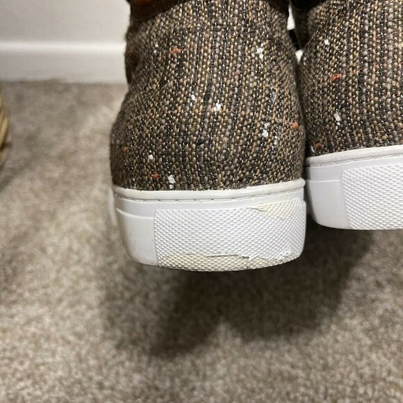 Android Homme Propulsion 1.5 Mens Size 8 Brown Fur Tweed High Top Sneakers Shoe - Picture 5 of 11
